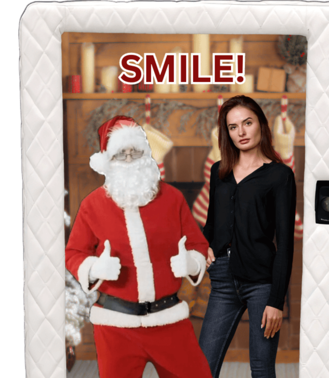 AR BOOTH WITH SANTA